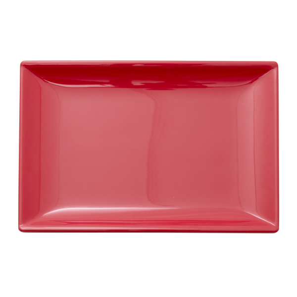 RICE: Melamine Sushi bord - Believe in Red Lipstick Rood