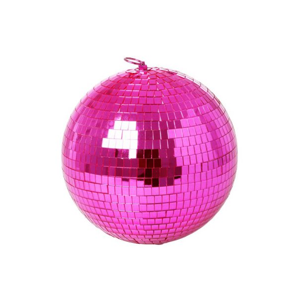 DISCO-MI RICE: Disco bol roze medium WAUW! Roze discobol van RICE!  Doorsnede 20 cm