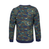 Stoere sweater van SOMEONE. Heerlijk zacht van binnen, niet te dik. Mooie all-over print in super toffe kleuren.  80% katoen | 20% polyester