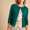 King Louie: Cardi Roundneck Cocoon Para Green