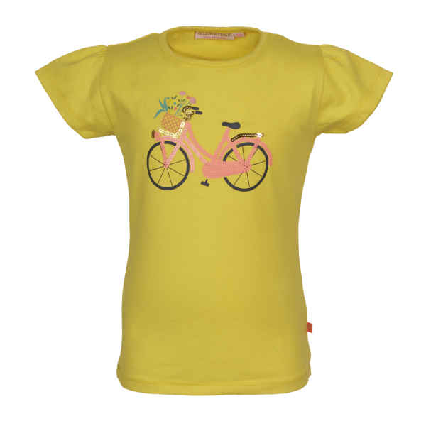 Someone: Shirt fiets geel RACHEL
