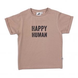 Cos i Said So: HAPPY HUMAN t-shirt macaroon