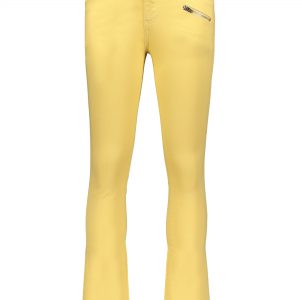 Street Called Madison: Luna denim flared pants MISS LUNA BELL yellow