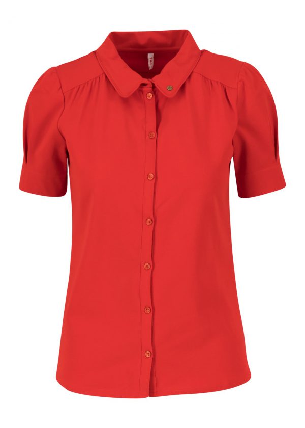 Blutsgeschwister: Logo blouse strong red