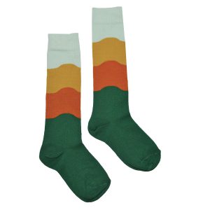 Ba*Ba Kidswear: Kniekousen S21 STRIPES KNEESOCK/WAVE/S21