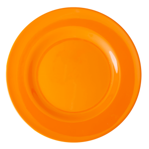 RICE: Rond diner bord - Oranje MELRP-TA