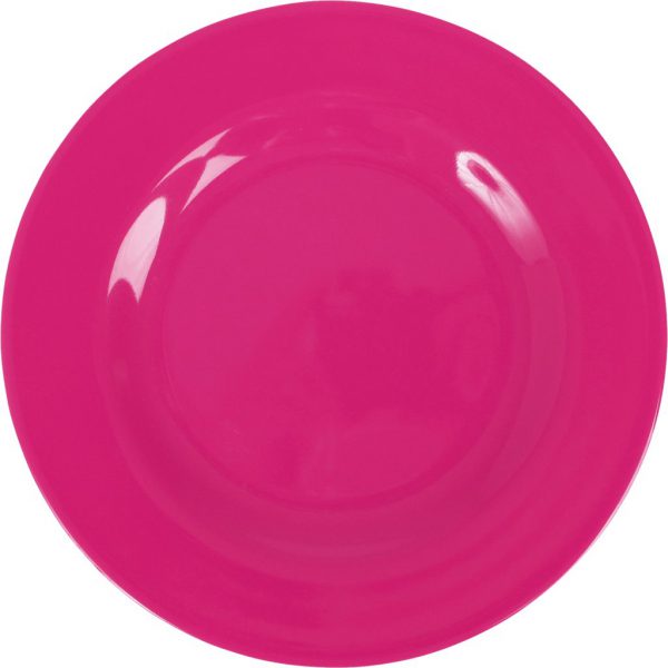 RICE: Rond diner bord - Fuchsia MELRP-F