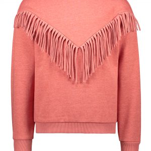 F109-5395 Like FLO: Sweater frill - Coral
