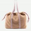 The Sticky Sis club: Tote bag | teddy | light sand