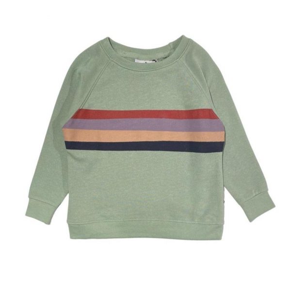 Cos i Said So: Sweater RETRO STRIPE groen