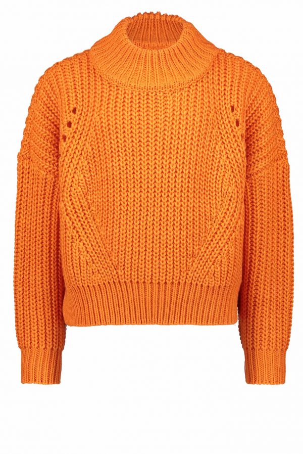 Street Called Madison: Knit sweater BRIGHTY - oranje