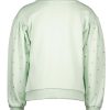 Like FLO: Sweater pofmouwen DOTS jade F111-5376