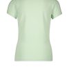 Like FLO: T-shirt open schouder jade