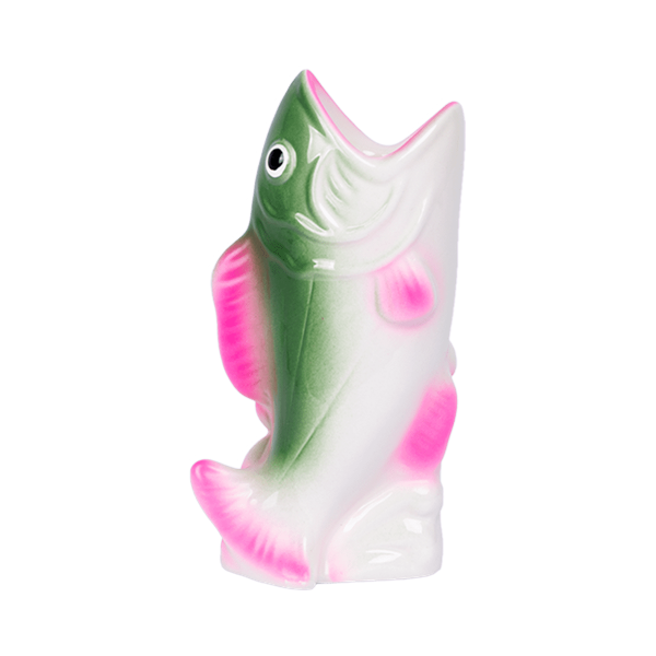 Kitsch Kitchen: Kandelaar FISH roze