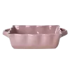 RICE: Medium rechthoekige taartvorm / ovenschaal - Aardewerk Lavendel CEOVE-MLAV