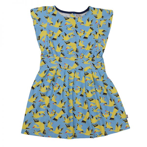 Ba*Ba Kidswear: Bobette dress - Birds S22