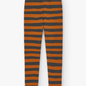 Nadadelazos:Slim Pants Stripes Brown & Black