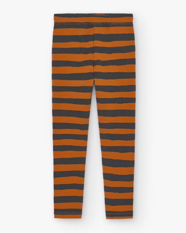 Nadadelazos:Slim Pants Stripes Brown & Black