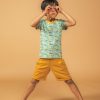 Ba*Ba Kidswear: Dion shirt S22 - Geel DIONSHIRT/SUND/S22