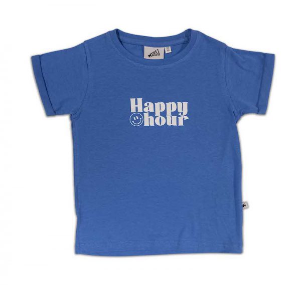 Cos I Said So: T-shirt HAPPY HOUR - Blue