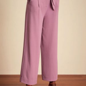 King Louie: Ava Pants Woven Crepe - Orchid pink