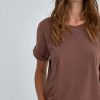 Surkana: T-shirt oversized ROSO brown 522ROSO013_70