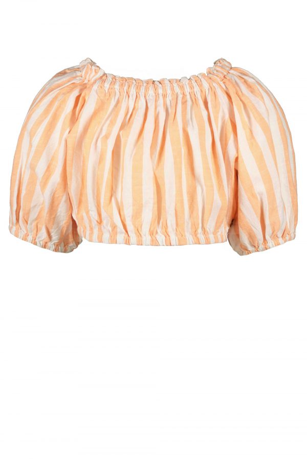 Street Called Madison: Luna cotton striped blouse BROOKE S202-5106_590