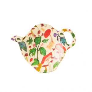 Rice: Melamine theetipje - Mushroom print MELTP-AW22XCPMUSH