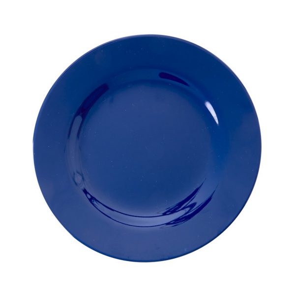 Rice: Melamine lunch bord - Donker blauw MESPL-NAB