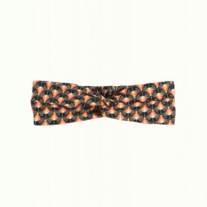 King Louie: Twist Hairband Rizzoli - Tweed orange