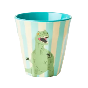 Rice: Medium melamine beker - Dino print MELCU-STDIN