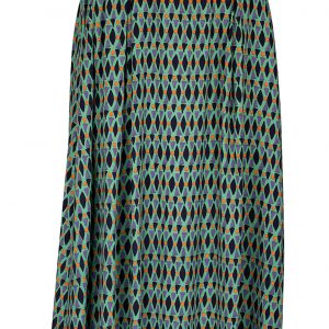Zilch: Skirt Midi | Ethnic Jade 22VCR50.075