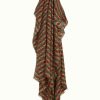 King Louie: Scarf Groove | Henna red