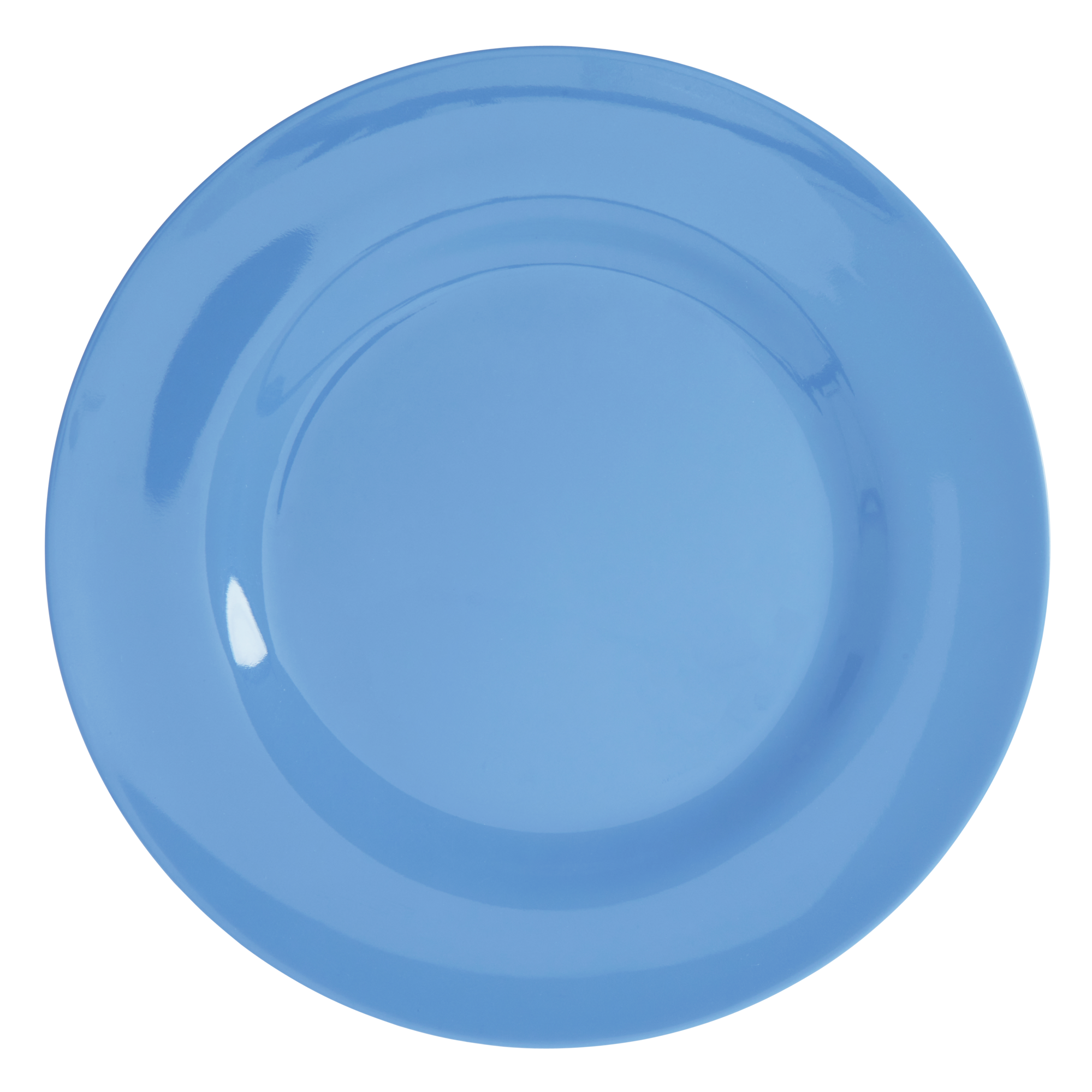 RICE: Rond diner bord - Blauw MELRP-6ZAW22GB
