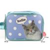 Kunstboer: Toilet tas | Hello Cat