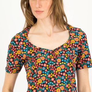 Blutsgeschwister: T-Shirt Balconnet Féminin | Flower bed