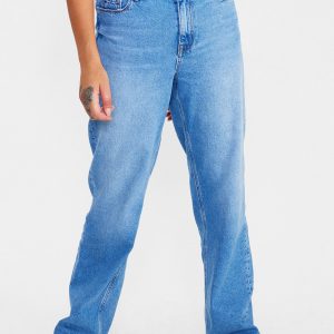 Nümph: Nulousianna jeans - Medium blue denim