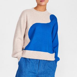 Nümph: Nunni pullover - Bonnie blue