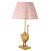 RICE: Grote lamp Struisvogel - Goud LAMP-FLAGOL