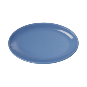 Melamine serveer schaal | Blauw medium MESER-MOVALB