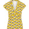 Blutsgeschwister: T-Shirt Mon Cher Cache-Cœur | Terrasse fleurie