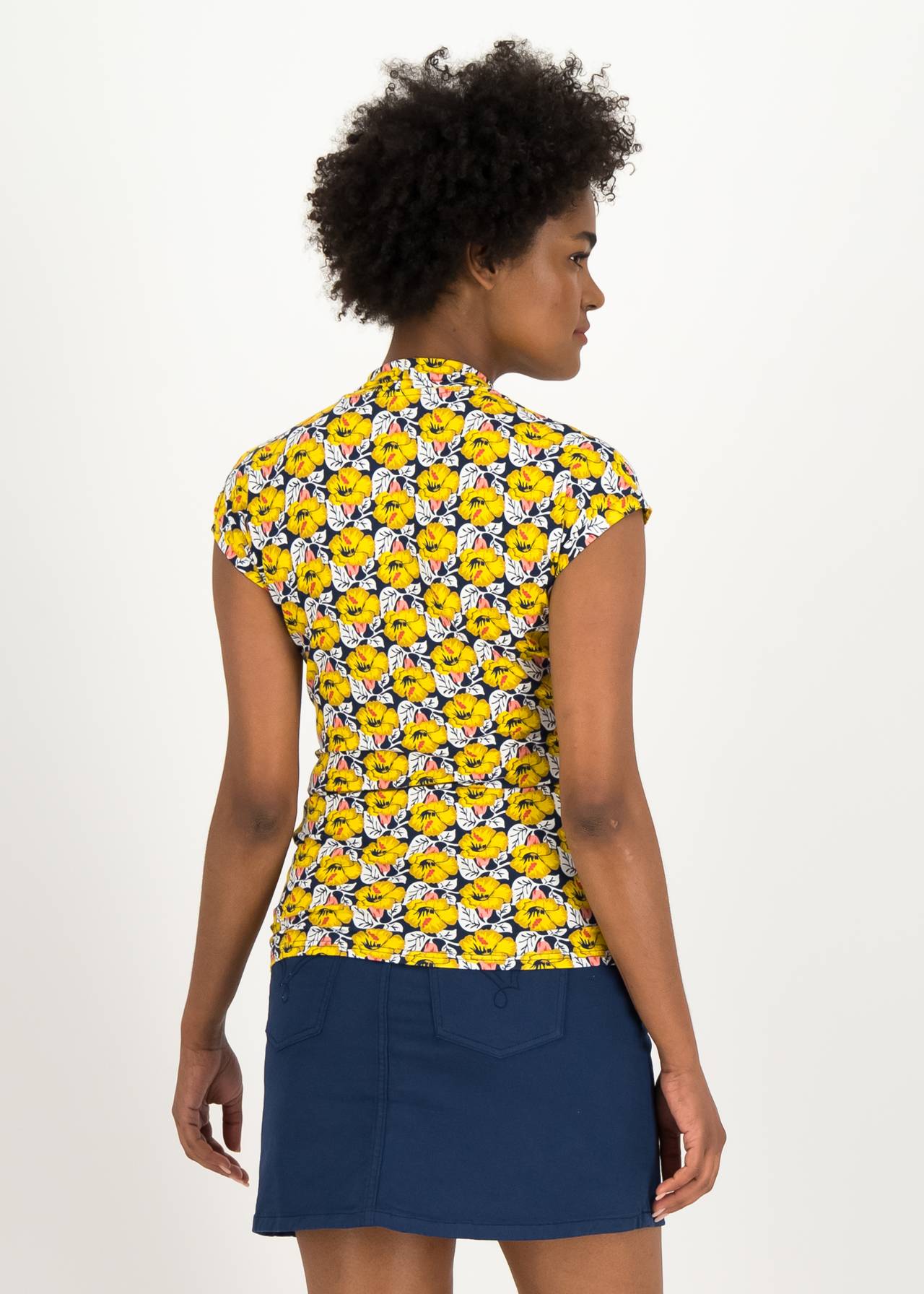 Blutsgeschwister: T-Shirt Mon Cher Cache-Cœur | Terrasse fleurie