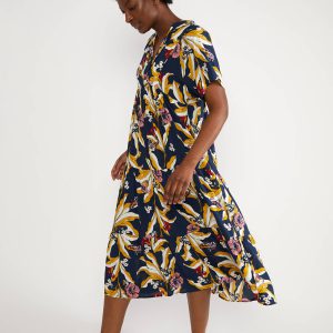 Blutsgeschwister: Jurk Saint Tropen | Fleurs d'hibiscus