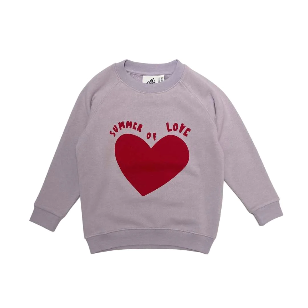 Cos I Said So: Sweater SUMMER OF LOVE - thistle