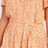 Nümph: Nulydia shirt dress - Peach Melba