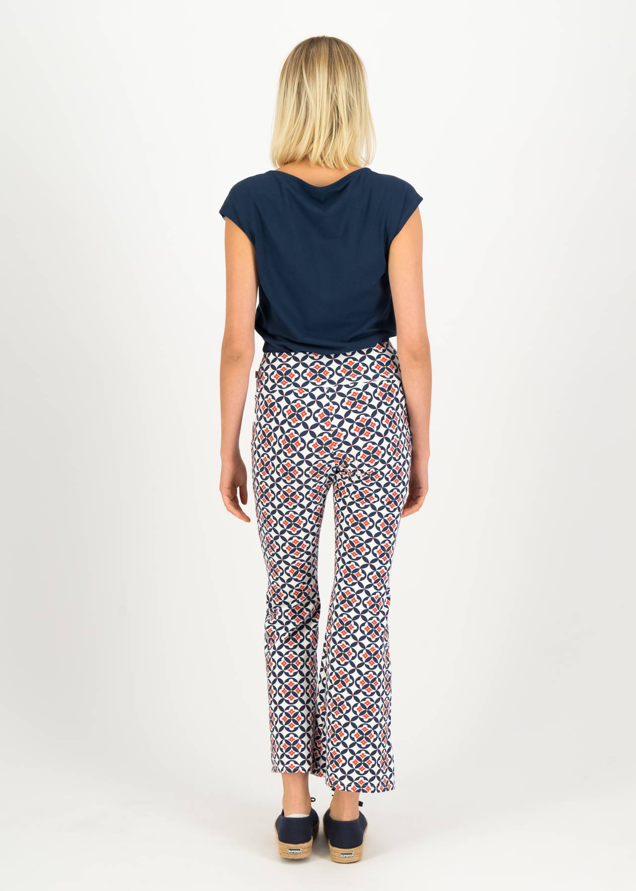 Blutsgeschwister: Summer Pants Logo easy Flared | Oasis of life