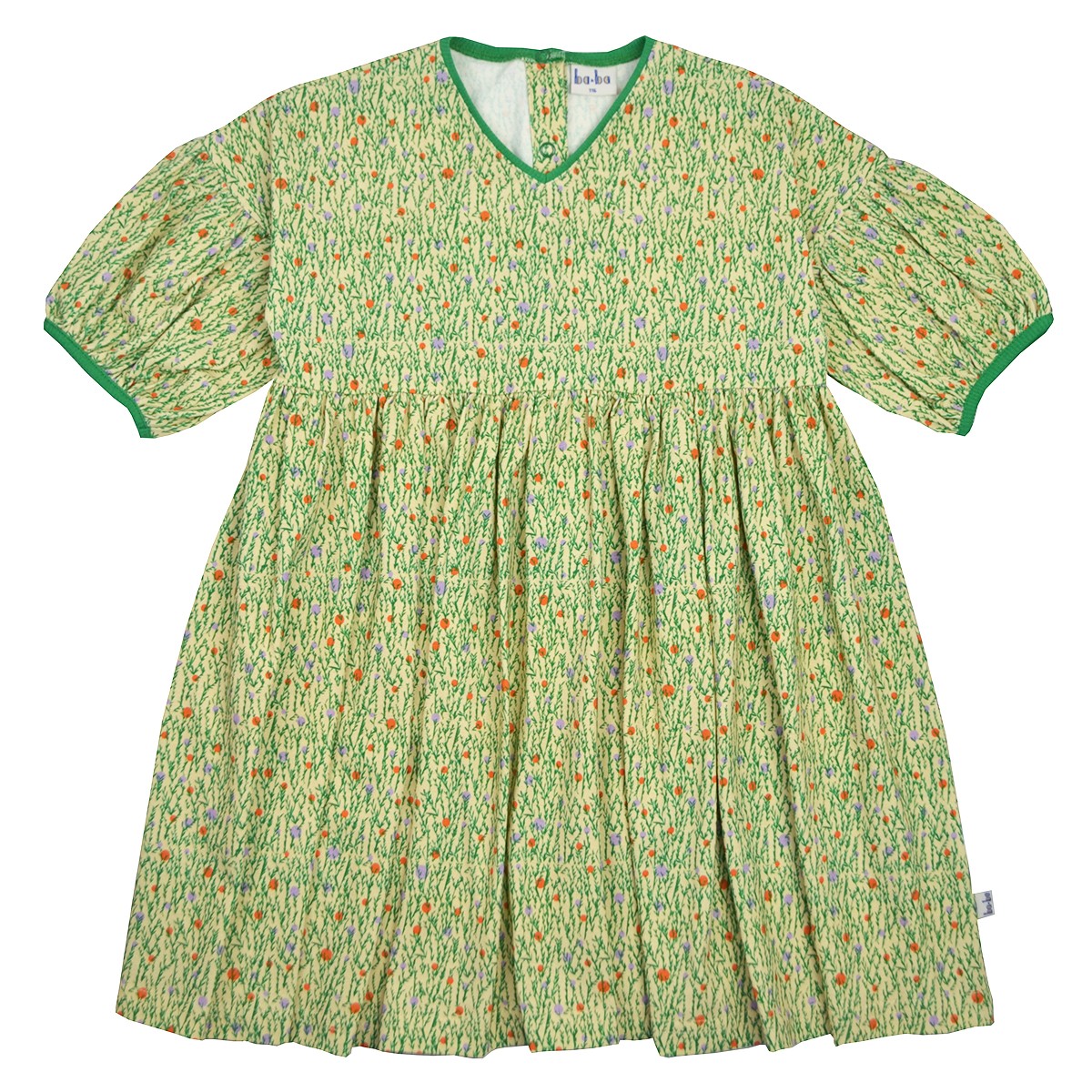 Ba*Ba Kidswear: Ella dress | Flower field