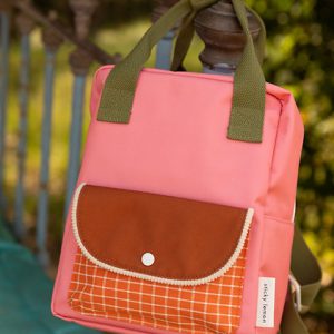 Sticky Lemon: Backpack small | farmhouse | envelope | flower pink