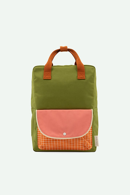 Sticky Lemon: Backpack large | farmhouse | envelope | sprout green