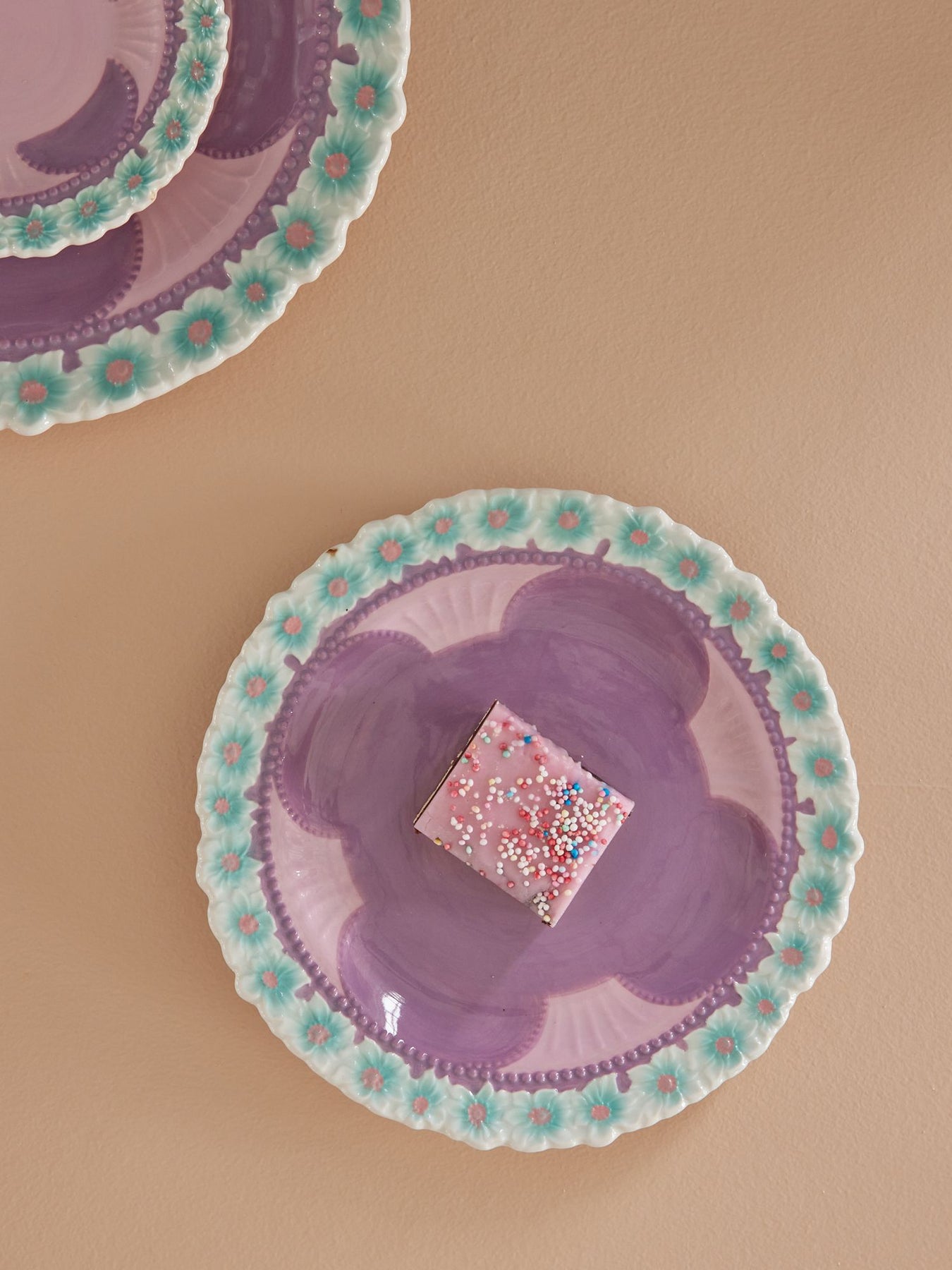 RICE: Vintage lunch bord - Lavendel CELPL-EML